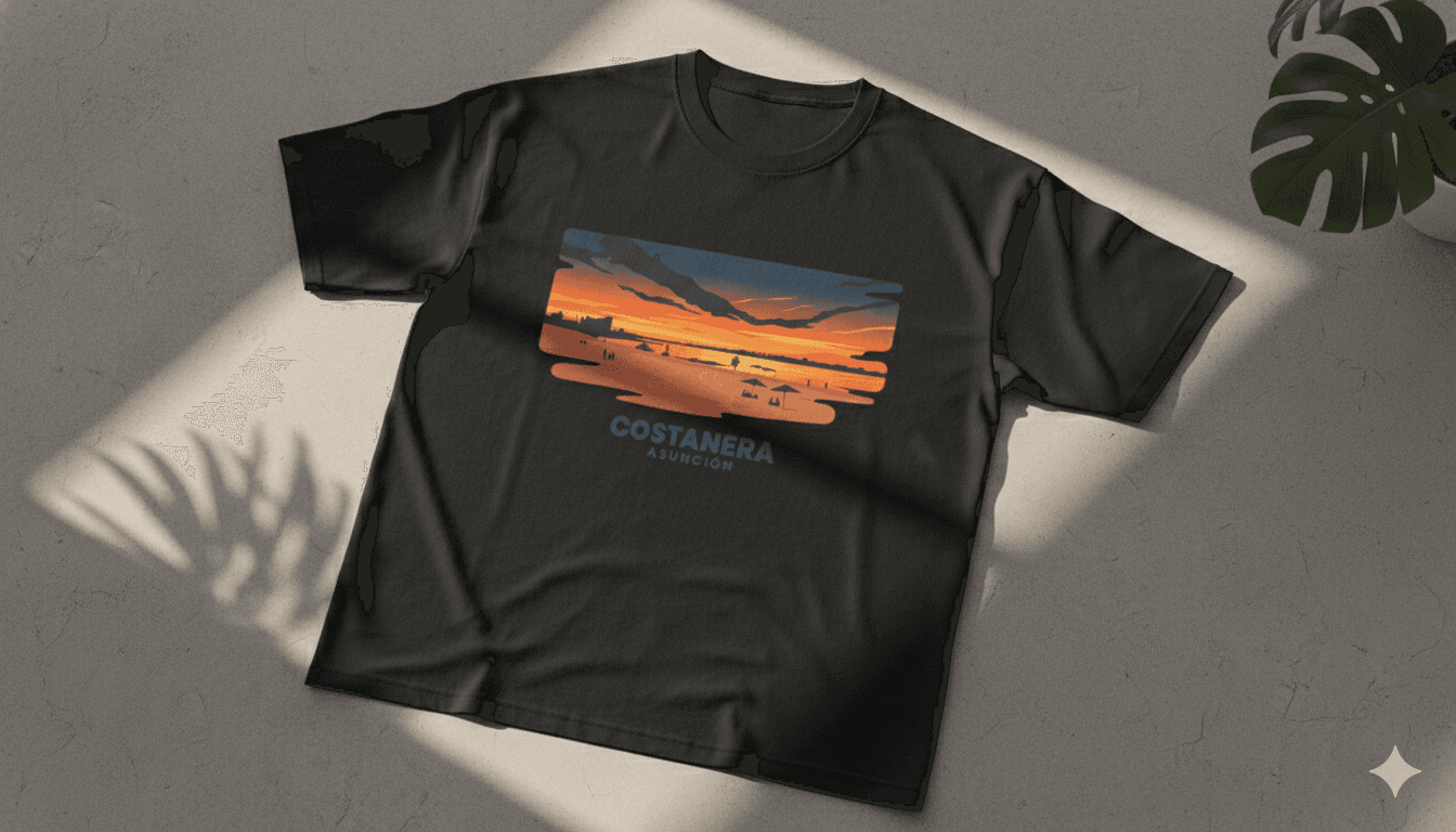 Remera 'Costanera Asunción'