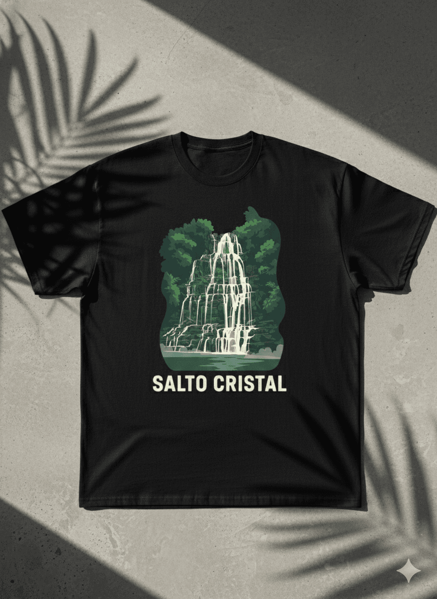 Remera 'Salto Cristal'