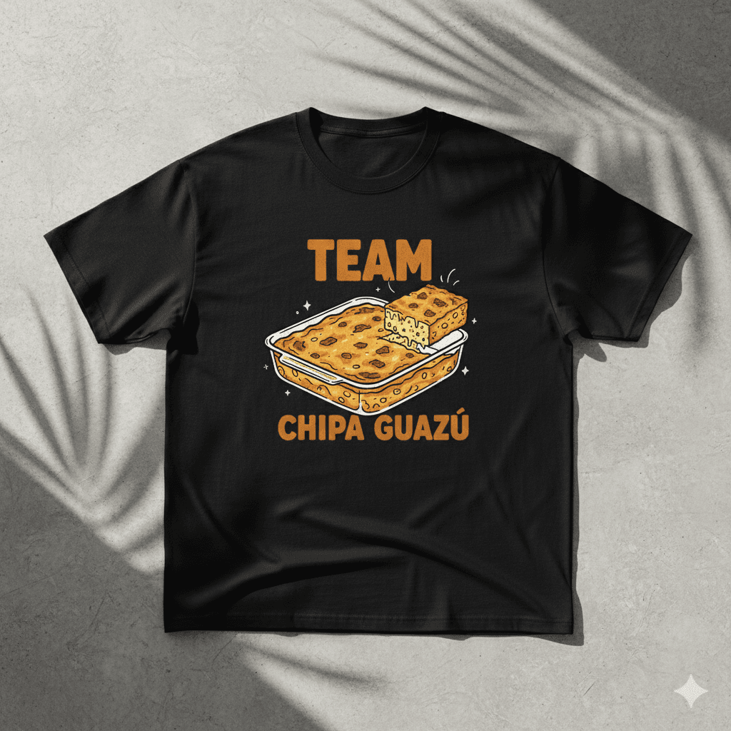 Remera 'Team Chipa Guazu'